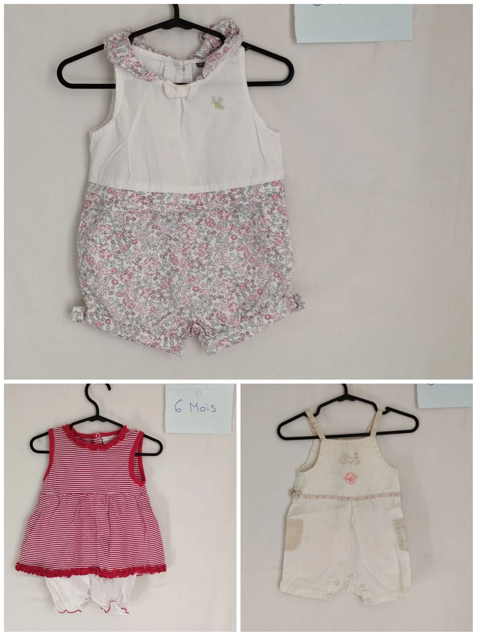 Gros lot 6 mois été fille 40 articles  – photo 2